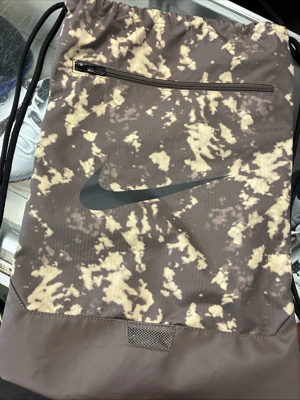 Nike Sportswear NSW Gym Sack Bag Anthracite Camo 2025 Sample NWT Rare